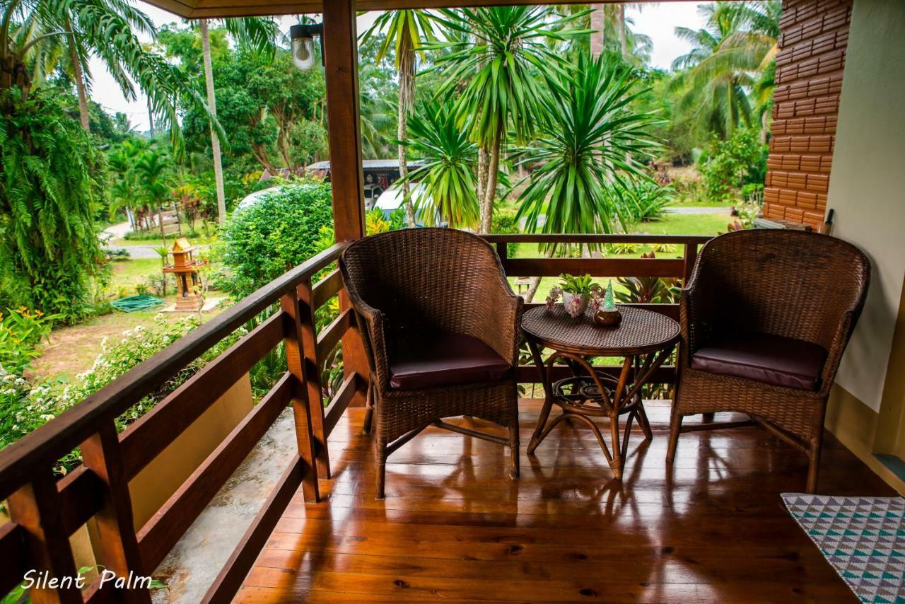 Silent Palm Samui Vila Taling Ngam Beach Exterior foto