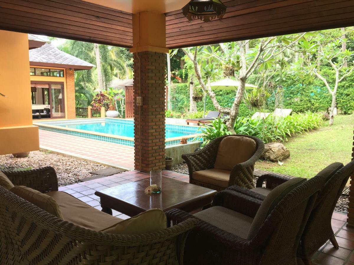 Silent Palm Samui Vila Taling Ngam Beach Exterior foto