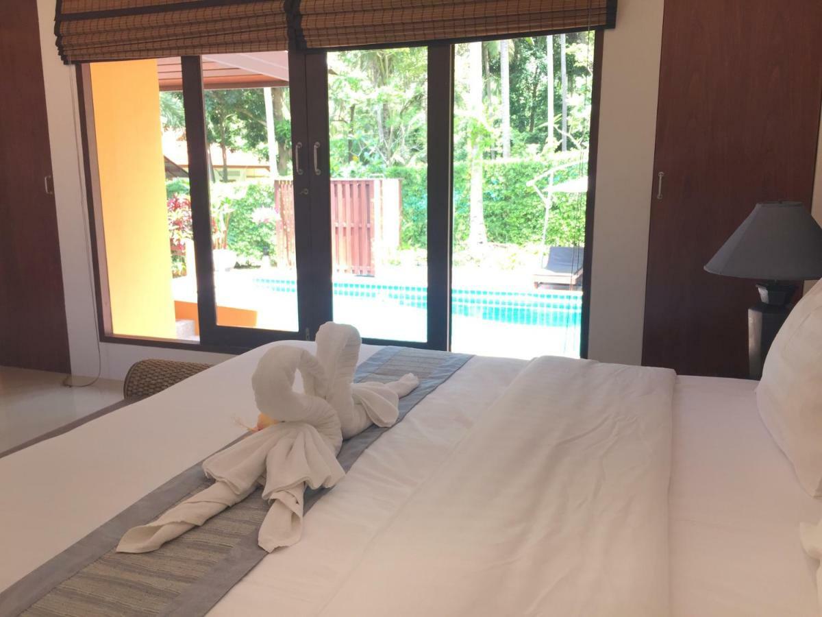 Silent Palm Samui Vila Taling Ngam Beach Exterior foto