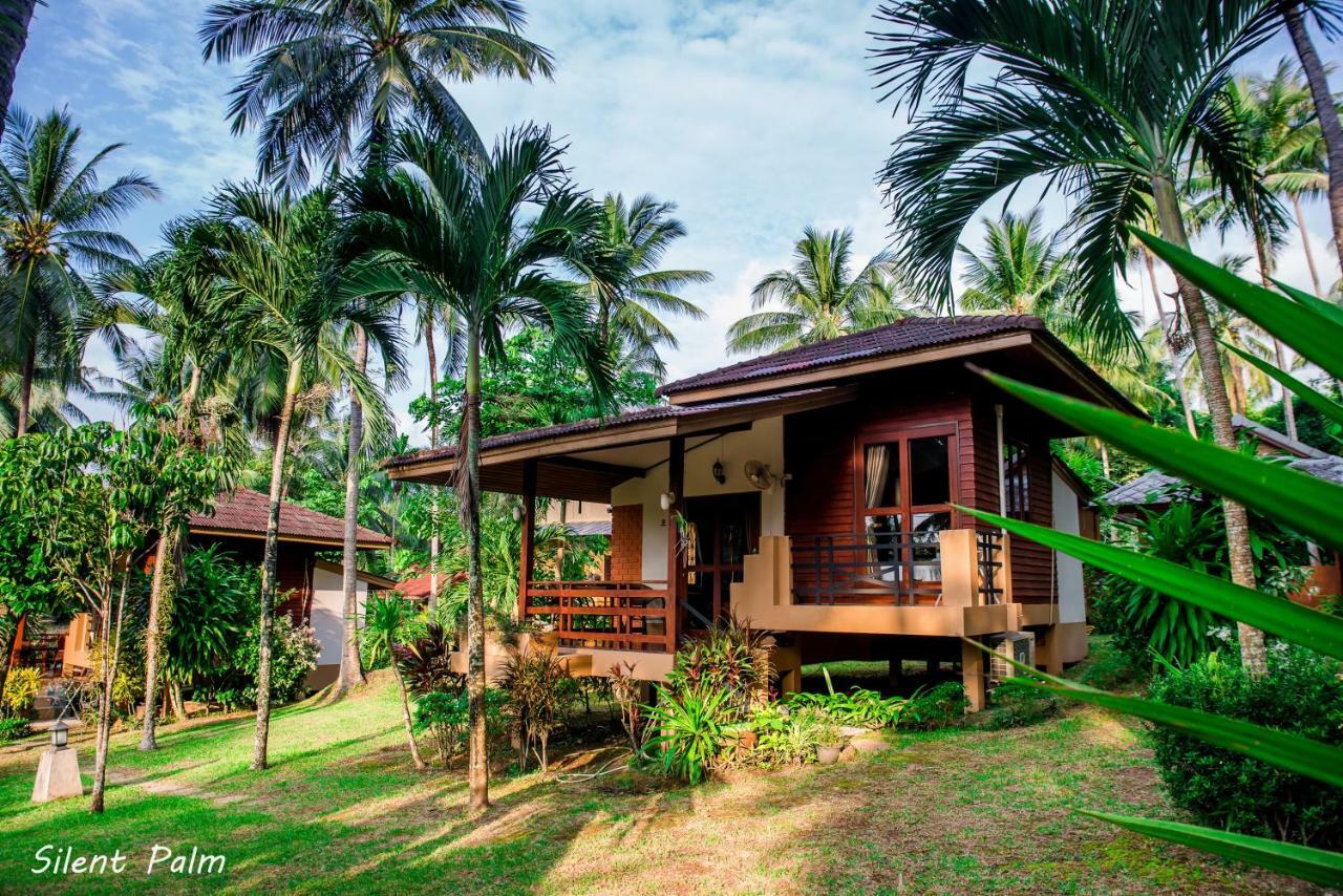 Silent Palm Samui Vila Taling Ngam Beach Exterior foto